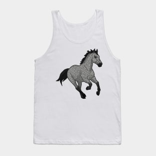 Dapple grey horse Tank Top